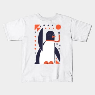 Christmas Pinguin Kids T-Shirt